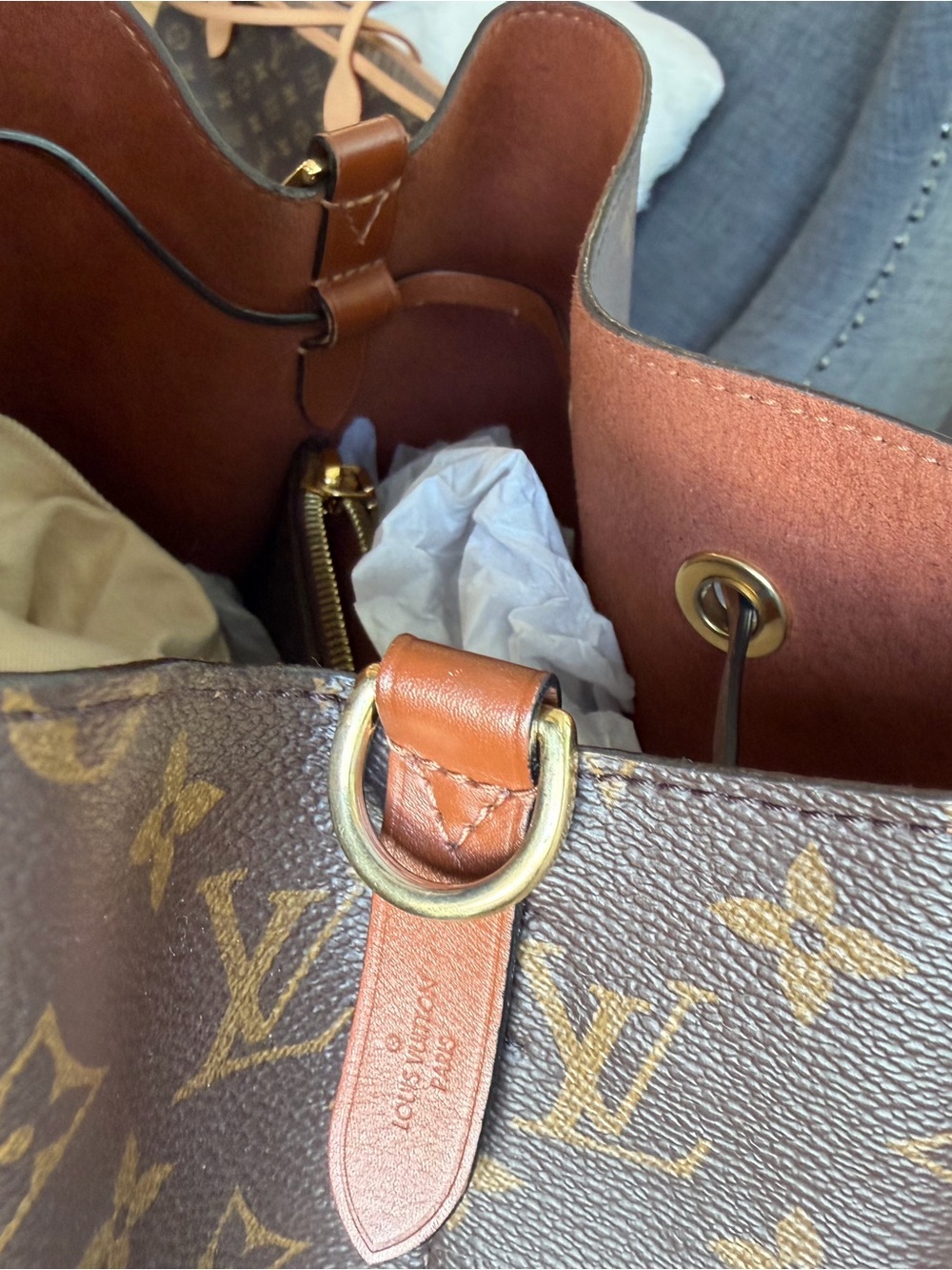 Louis Vuitton Neonoe MM Caramel Monogram - Picture 12 of 16